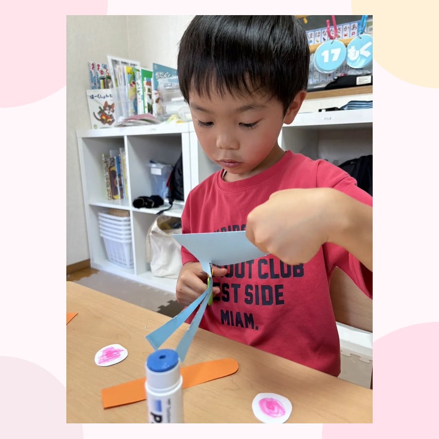 活動に取り組む子ども