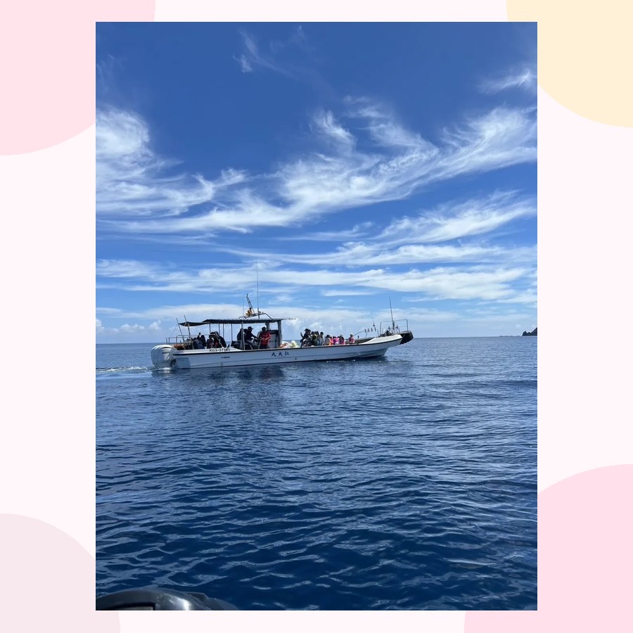 海での園外活動